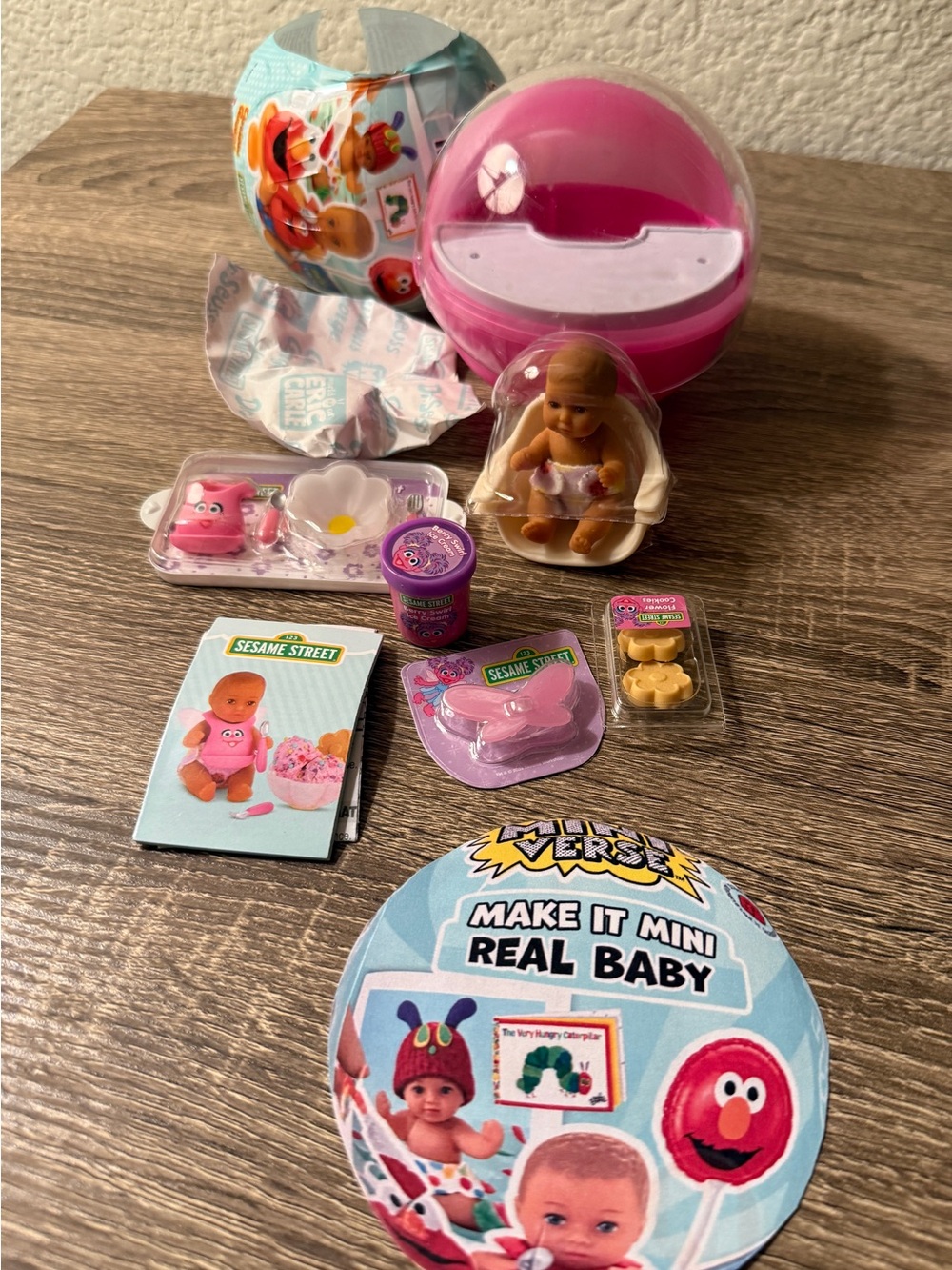MGA's Miniverse Make It Mini Real Baby Classics~ Abby Cadabby Ice Cream
